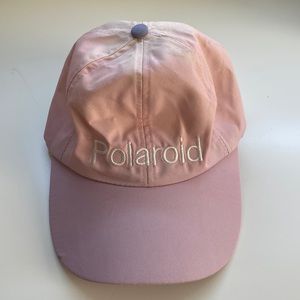 3/$20 Polaroid pastel pink/purple “dad cap”